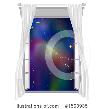 Curtains Clipart #1560935 by BNP Design Studio