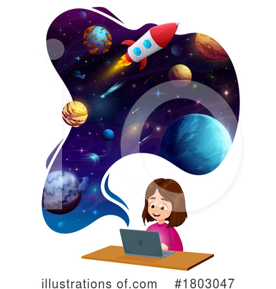 Royalty-Free (RF) Astronomy Clipart Illustration by Vector Tradition SM - Stock Sample #1803047