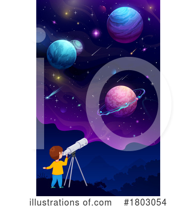 Royalty-Free (RF) Astronomy Clipart Illustration by Vector Tradition SM - Stock Sample #1803054