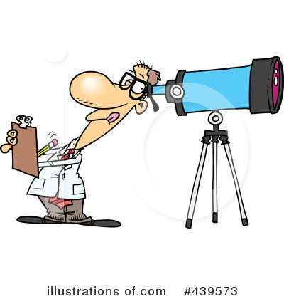 Royalty-Free (RF) Astronomy Clipart Illustration by toonaday - Stock Sample #439573