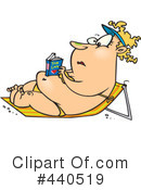 At The Beach Clipart #440519 by toonaday