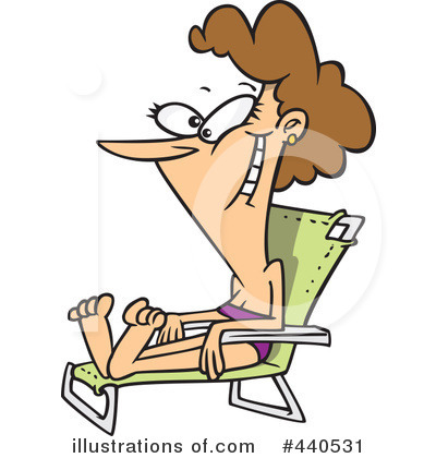 Tanning Clipart #440531 by toonaday