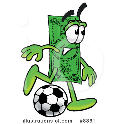 Royalty-Free (RF) Athlete Clipart Illustration by Mascot Junction - Stock Sample #8361