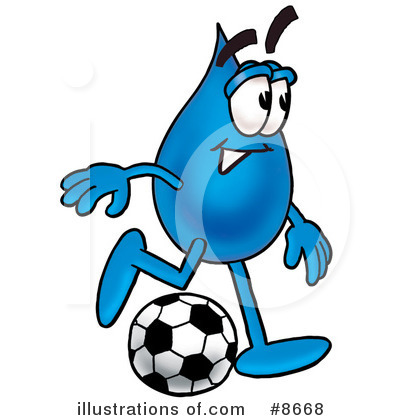 Royalty-Free (RF) Athlete Clipart Illustration by Mascot Junction - Stock Sample #8668