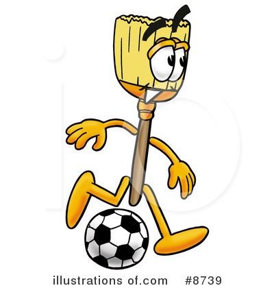 Royalty-Free (RF) Athlete Clipart Illustration by Mascot Junction - Stock Sample #8739