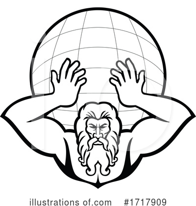 Royalty-Free (RF) Atlas Clipart Illustration by patrimonio - Stock Sample #1717909