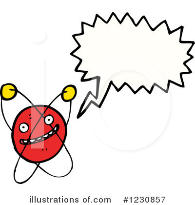 Royalty-Free (RF) Atom Clipart Illustration by lineartestpilot - Stock Sample #1230857