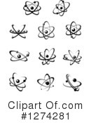 Atom Clipart #1274281 by Vector Tradition SM
