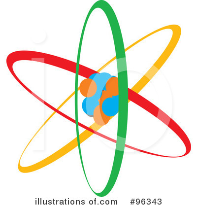 Royalty-Free (RF) Atom Clipart Illustration by Rasmussen Images - Stock Sample #96343