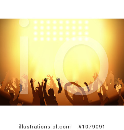 Royalty-Free (RF) Audience Clipart Illustration by dero - Stock Sample #1079091