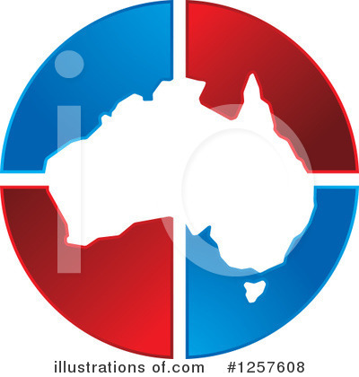 Royalty-Free (RF) Australia Clipart Illustration by Lal Perera - Stock Sample #1257608