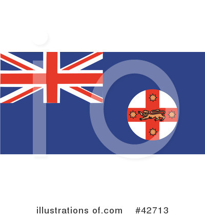 Royalty-Free (RF) Australia Clipart Illustration by Dennis Holmes Designs - Stock Sample #42713