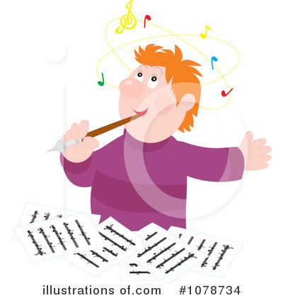 Royalty-Free (RF) Authors Clipart Illustration by Alex Bannykh - Stock Sample #1078734