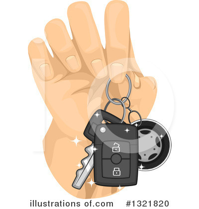 Keys Clipart #1321820 by BNP Design Studio