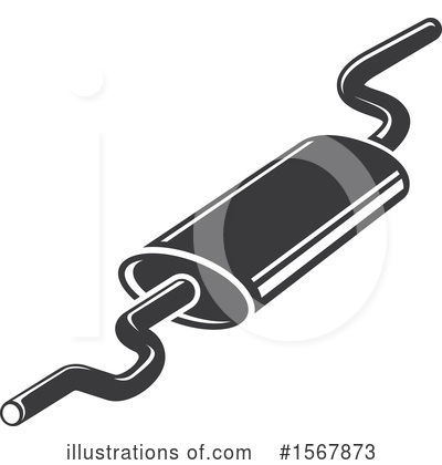 Muffler Clipart #1567873 by Vector Tradition SM