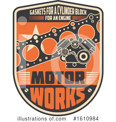 Motor Clipart #1610984 by Vector Tradition SM