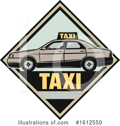 Taxi Clipart #1612550 by Vector Tradition SM