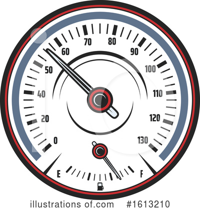 Speedometer Clipart #1613210 by Vector Tradition SM