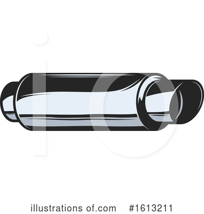 Muffler Clipart #1613211 by Vector Tradition SM