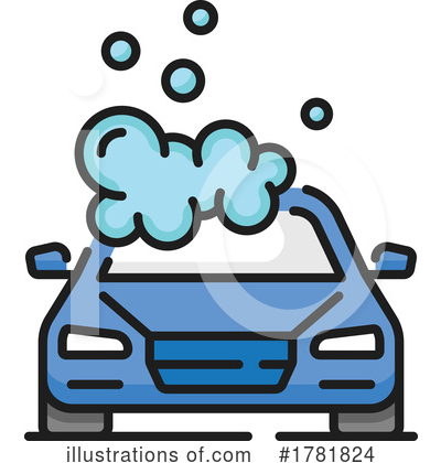 Car Wash Clipart #1781824 by Vector Tradition SM