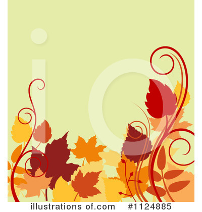 Autumn Background Clipart #1124885 by Vector Tradition SM