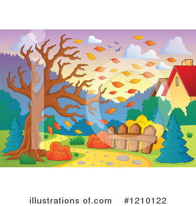 Royalty-Free (RF) Autumn Clipart Illustration by visekart - Stock Sample #1210122