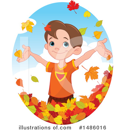Autumn Leaves Clipart #1486016 by Pushkin