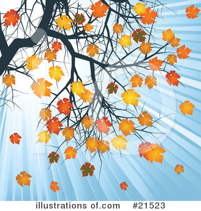 Royalty-Free (RF) Autumn Clipart Illustration by elaineitalia - Stock Sample #21523