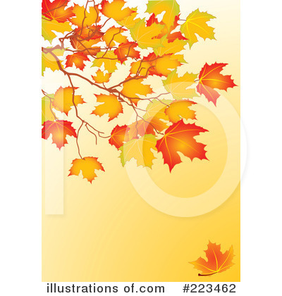 Royalty-Free (RF) Autumn Clipart Illustration by Pushkin - Stock Sample #223462