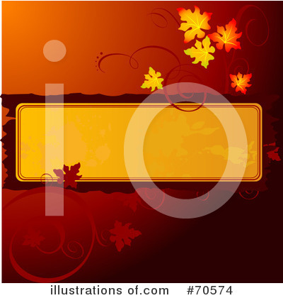 Royalty-Free (RF) Autumn Clipart Illustration by Pushkin - Stock Sample #70574
