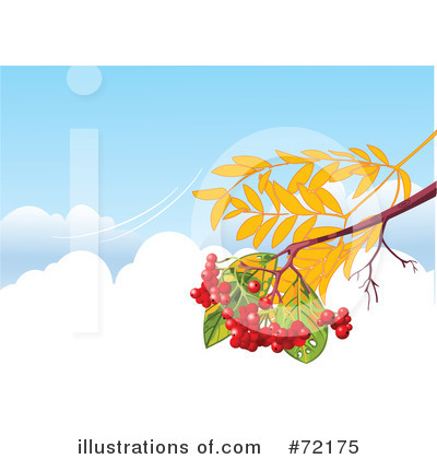 Royalty-Free (RF) Autumn Clipart Illustration by Pushkin - Stock Sample #72175