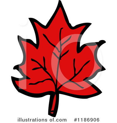 Royalty-Free (RF) Autumn Leaf Clipart Illustration by lineartestpilot - Stock Sample #1186906