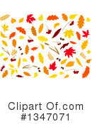 Autumn Leaves Clipart #1347071 by Vector Tradition SM