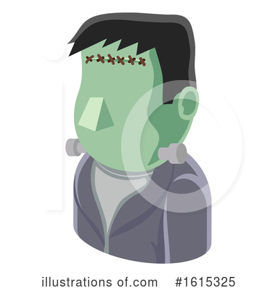 Frankenstein Clipart #1615325 by AtStockIllustration