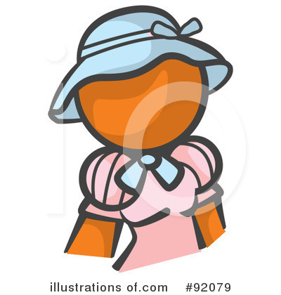 Orange Design Mascot Clipart #92079 by Leo Blanchette