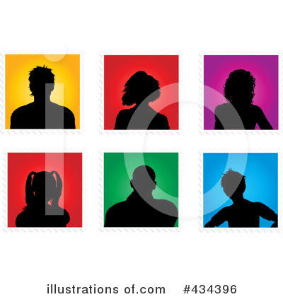Royalty-Free (RF) Avatars Clipart Illustration by KJ Pargeter - Stock Sample #434396
