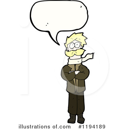 Royalty-Free (RF) Aviator Clipart Illustration by lineartestpilot - Stock Sample #1194189