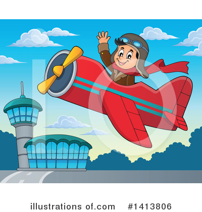 Pilot Clipart #1413806 by visekart