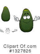 Avocado Clipart #1327826 by Vector Tradition SM