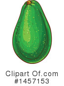 Avocado Clipart #1457153 by Vector Tradition SM