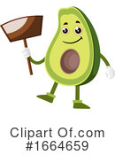 Avocado Clipart #1664659 by Morphart Creations