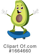 Avocado Clipart #1664660 by Morphart Creations
