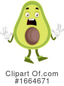 Avocado Clipart #1664671 by Morphart Creations
