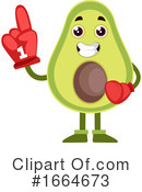 Avocado Clipart #1664673 by Morphart Creations