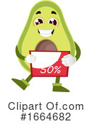 Avocado Clipart #1664682 by Morphart Creations