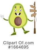 Avocado Clipart #1664695 by Morphart Creations