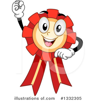 Royalty-Free (RF) Award Ribbon Clipart Illustration by BNP Design Studio - Stock Sample #1332305
