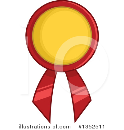 Royalty-Free (RF) Award Ribbon Clipart Illustration by BNP Design Studio - Stock Sample #1352511