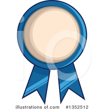 Royalty-Free (RF) Award Ribbon Clipart Illustration by BNP Design Studio - Stock Sample #1352512