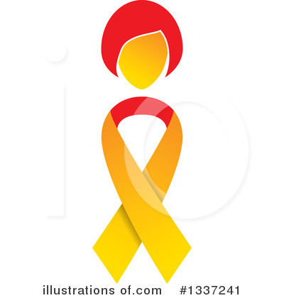 Royalty-Free (RF) Awareness Ribbon Clipart Illustration by ColorMagic - Stock Sample #1337241
